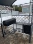 Мангал-барбекю "Челябинск" зимой