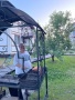 Мангал "Элит-Б" и гость в гостинице "Благодать" города Переславль-Залесский, Ярославская область