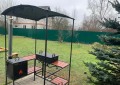 Мангал-беседка "Гефест" ММ-20П в арендном доме посёлка Александровская в Санкт-Петербурге
