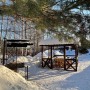 Мангал Пятигорск на реке Ветлуга в Нижегоролской области в усадьбе Ветлужкие холмы