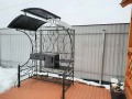 Мангал "Витос" за доплату с чугуной плитой печки