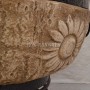 Керамический очаг для костра "Подсолнух" (диаметр 72 см)