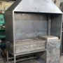 Мангал "Шеф-повар-18 с вытяжкой" на производстве